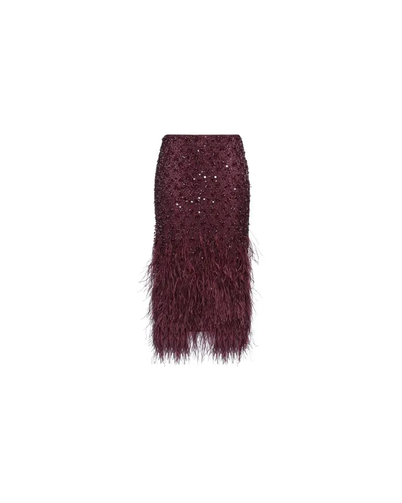 Valentino Garavani HOSEN & RÖCKE - Midi-Röckeauf YOOX.COM Pflaume