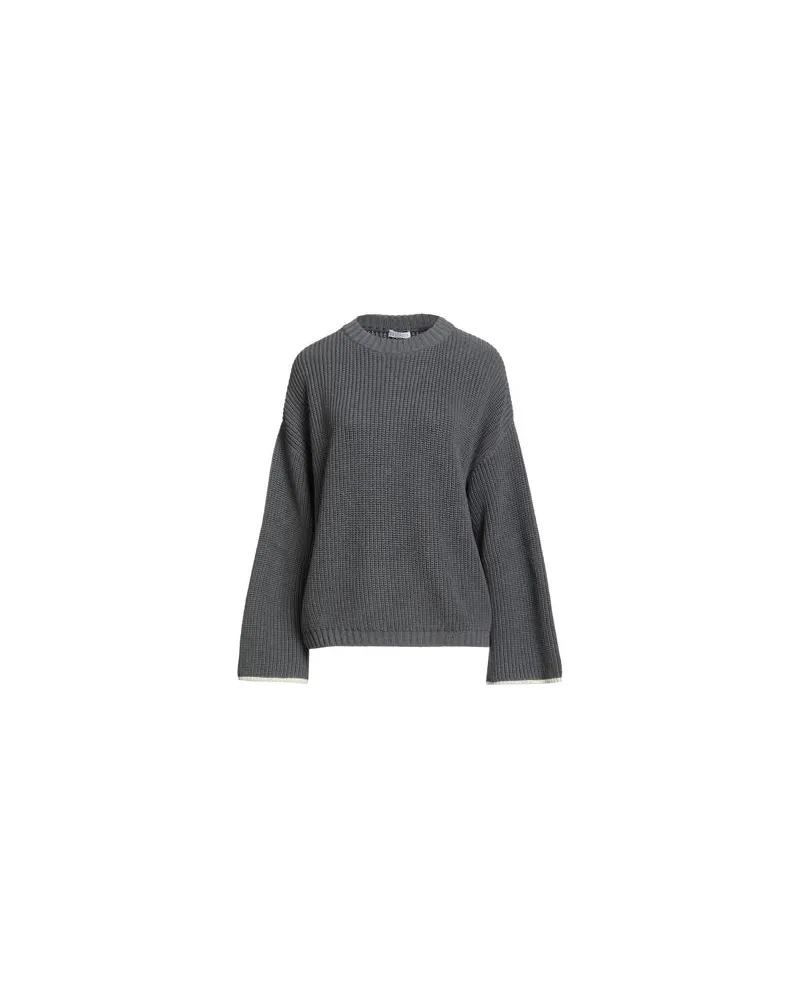 Brunello Cucinelli STRICKWAREN - Pulloverauf YOOX.COM Braungrau