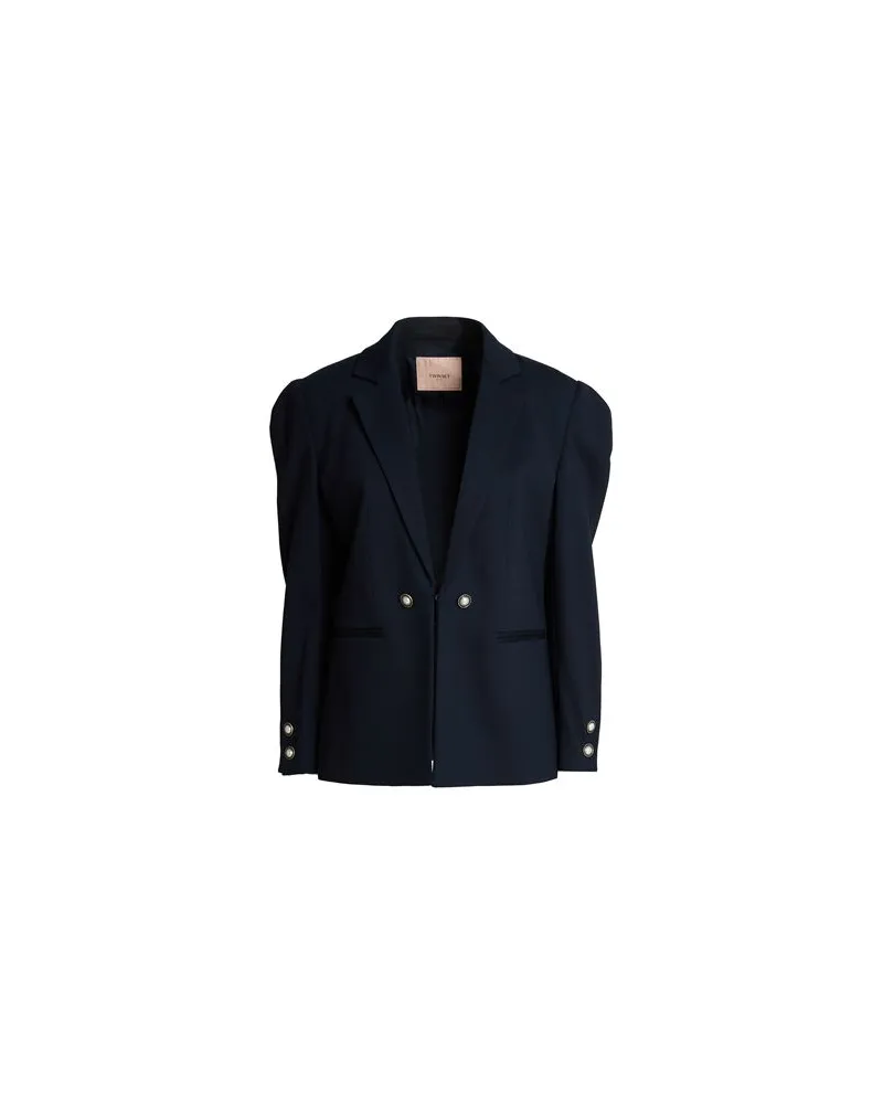 Twin-Set ANZÜGE und CO-ORDS - Blazersauf YOOX.COM Marineblau