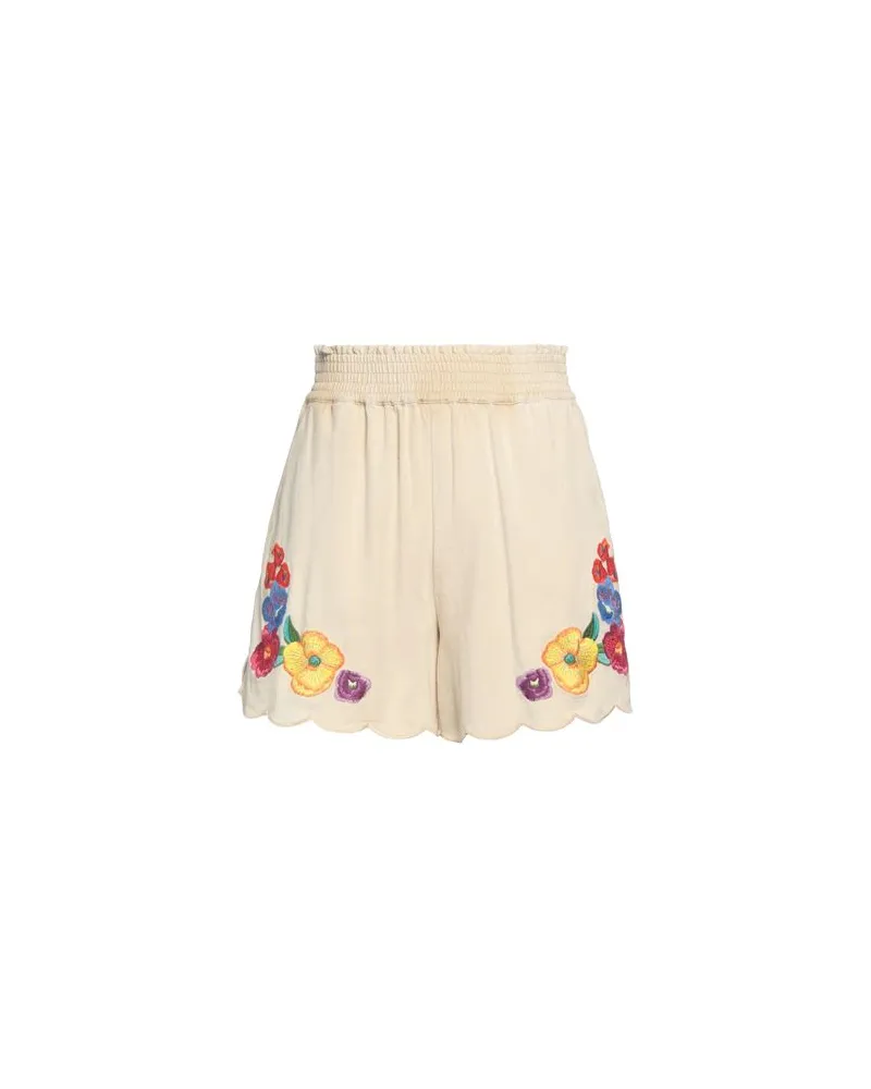 Twin-Set HOSEN & RÖCKE - Jeansshortsauf YOOX.COM Sand