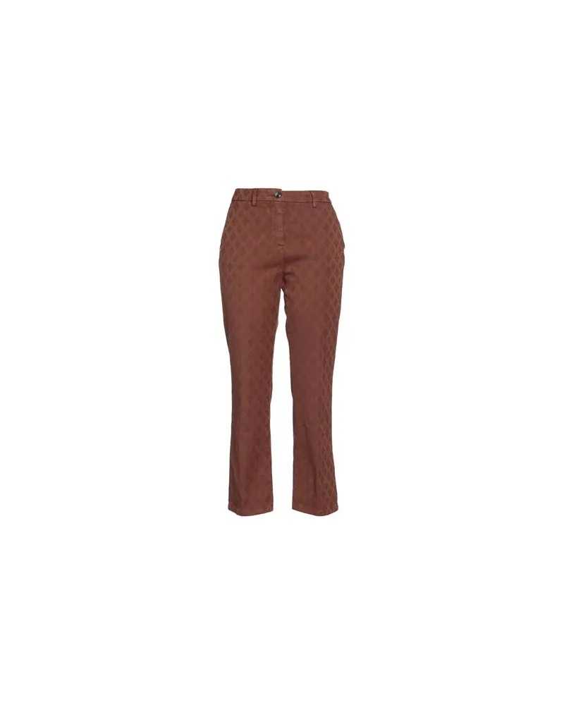 PLAN C HOSEN & RÖCKE - Hosenauf YOOX.COM Braun