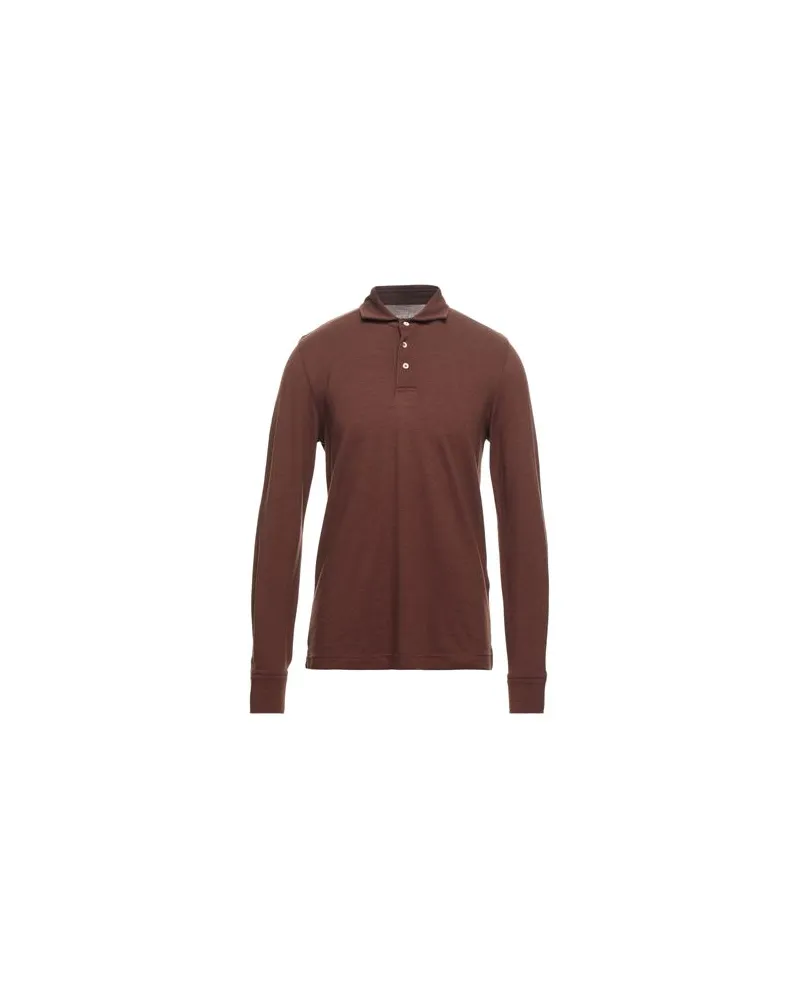 CIRCOLO 1901 TOPS - Poloshirtsauf YOOX.COM Rostrot