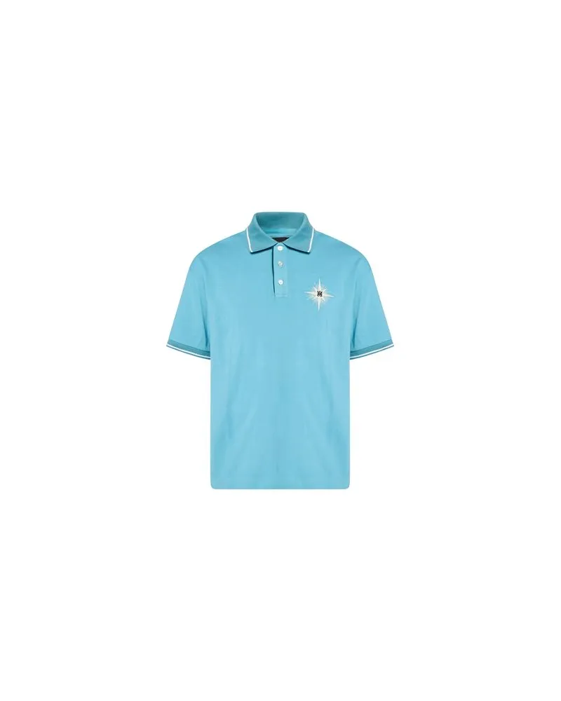 Amiri TOPS - Poloshirtsauf YOOX.COM Himmelblau