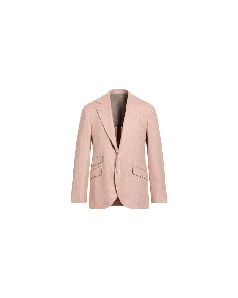 Brunello Cucinelli ANZÜGE und CO-ORDS - Blazersauf YOOX.COM Lachs