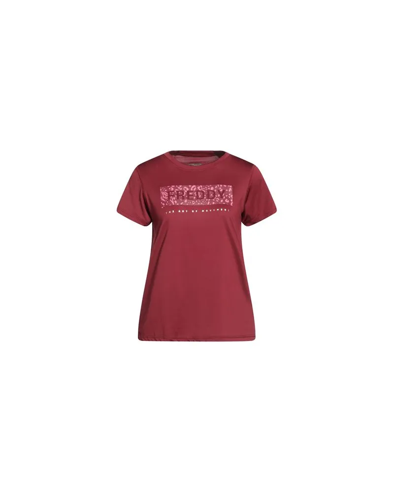 Freddy TOPS - T-shirtsauf YOOX.COM Bordeaux