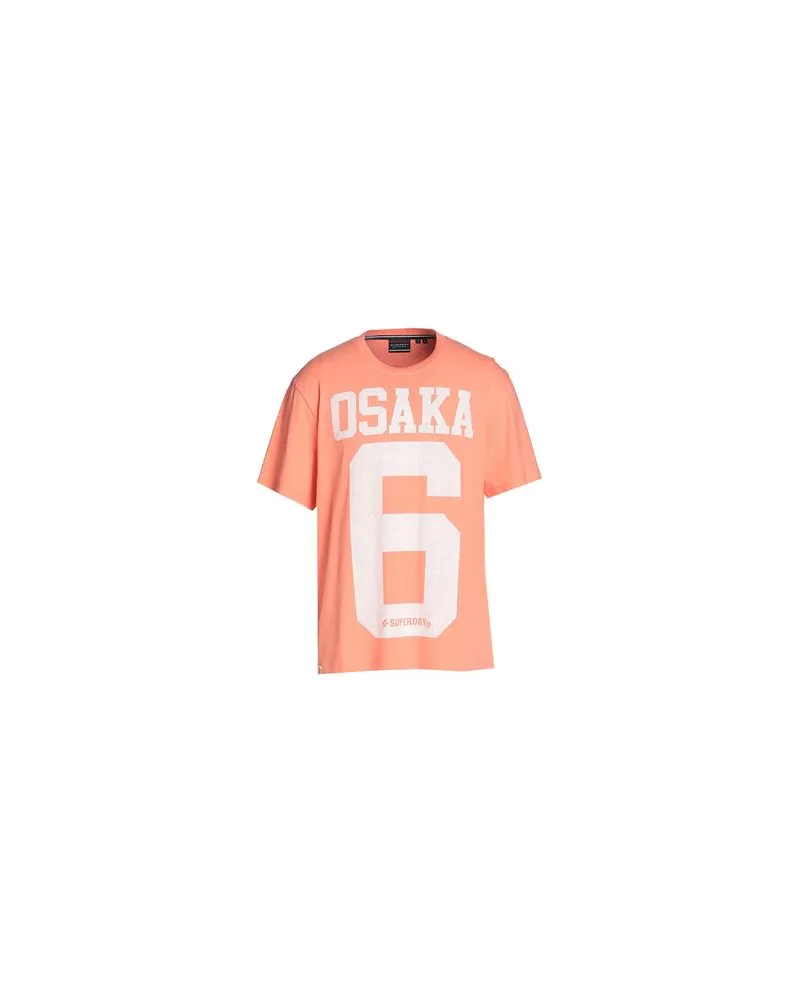 Superdry. TOPS - T-shirtsauf YOOX.COM Lachs