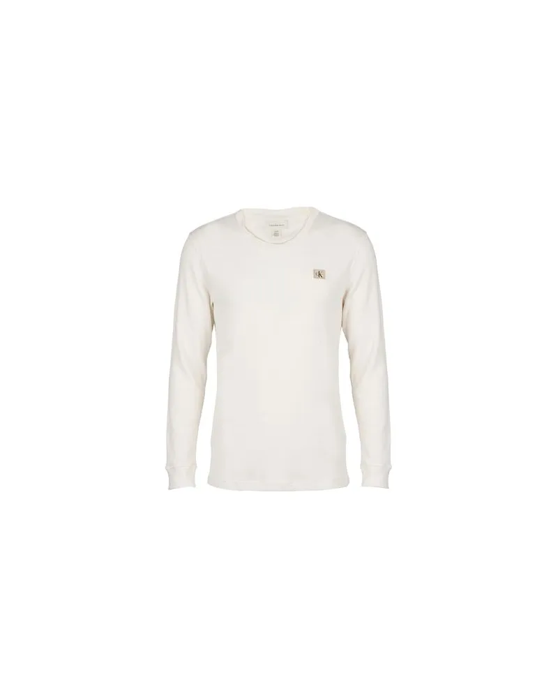 Calvin Klein STRICKWAREN - Pulloverauf YOOX.COM Elfenbein