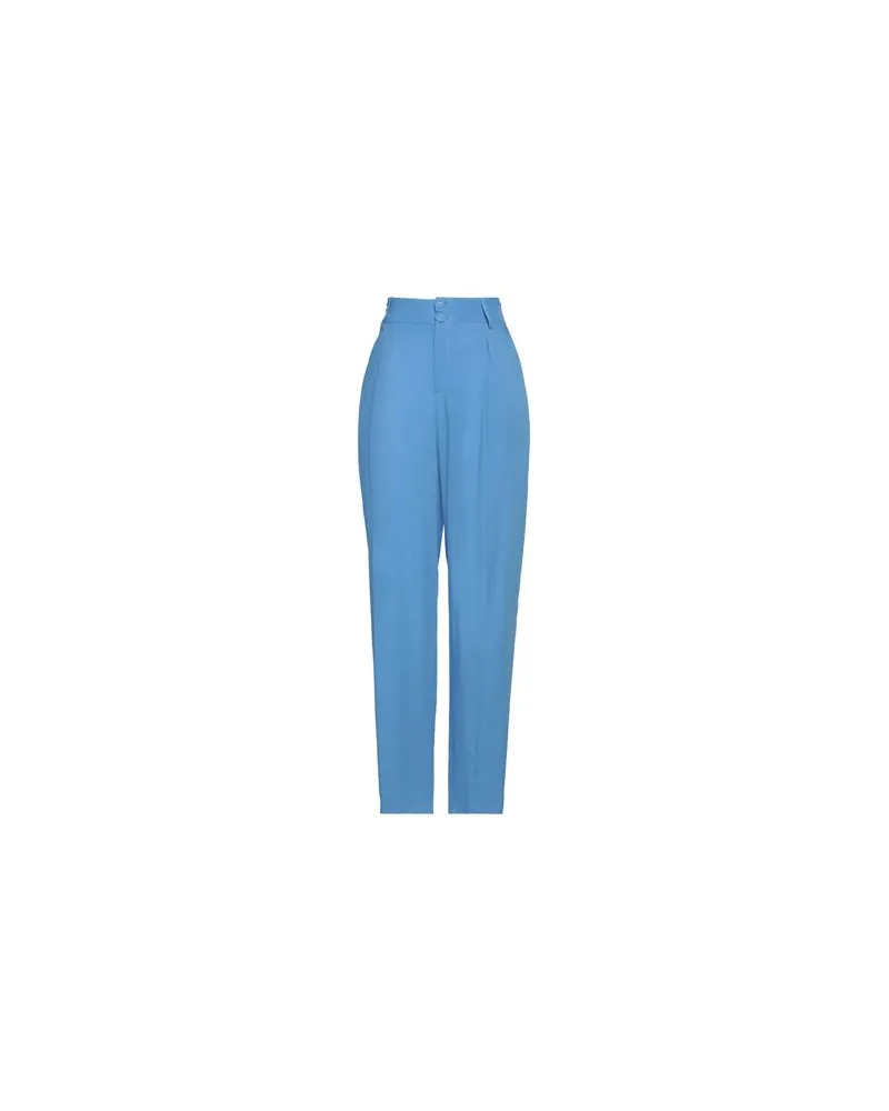 Blumarine HOSEN & RÖCKE - Hosenauf YOOX.COM Hellblau