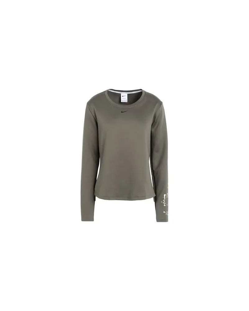 Nike Therma-FIT One Women's Graphic Long-Sleeve Top  - TOPS - T-shirtsauf YOOX.COM Militärgrün
