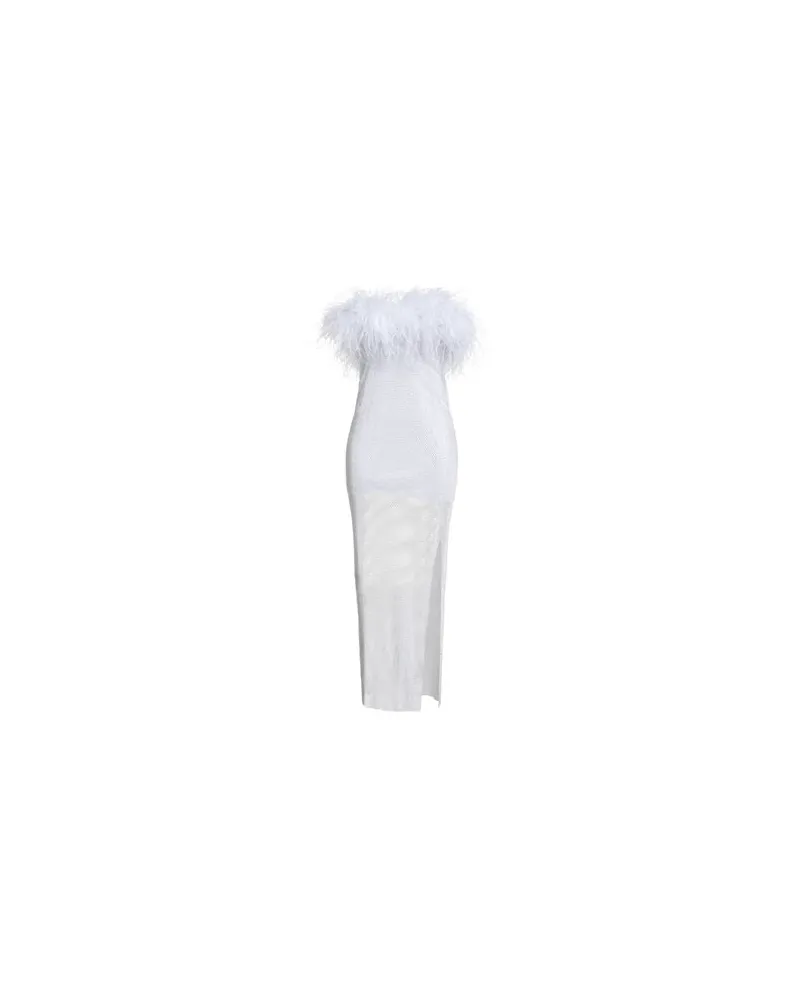 SANTA Brands KLEIDER - Maxi-Kleiderauf YOOX.COM Silber