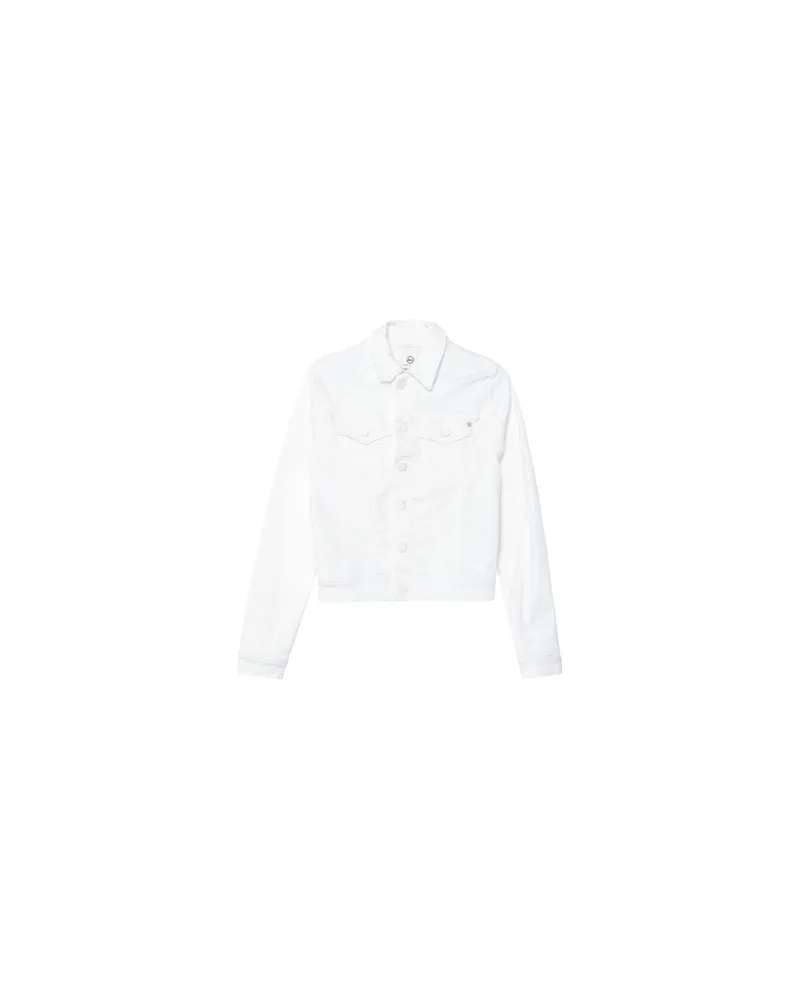 Adriano Goldschmied JACKEN & MÄNTEL - Jeansjacken/Mäntelauf YOOX.COM Weiß