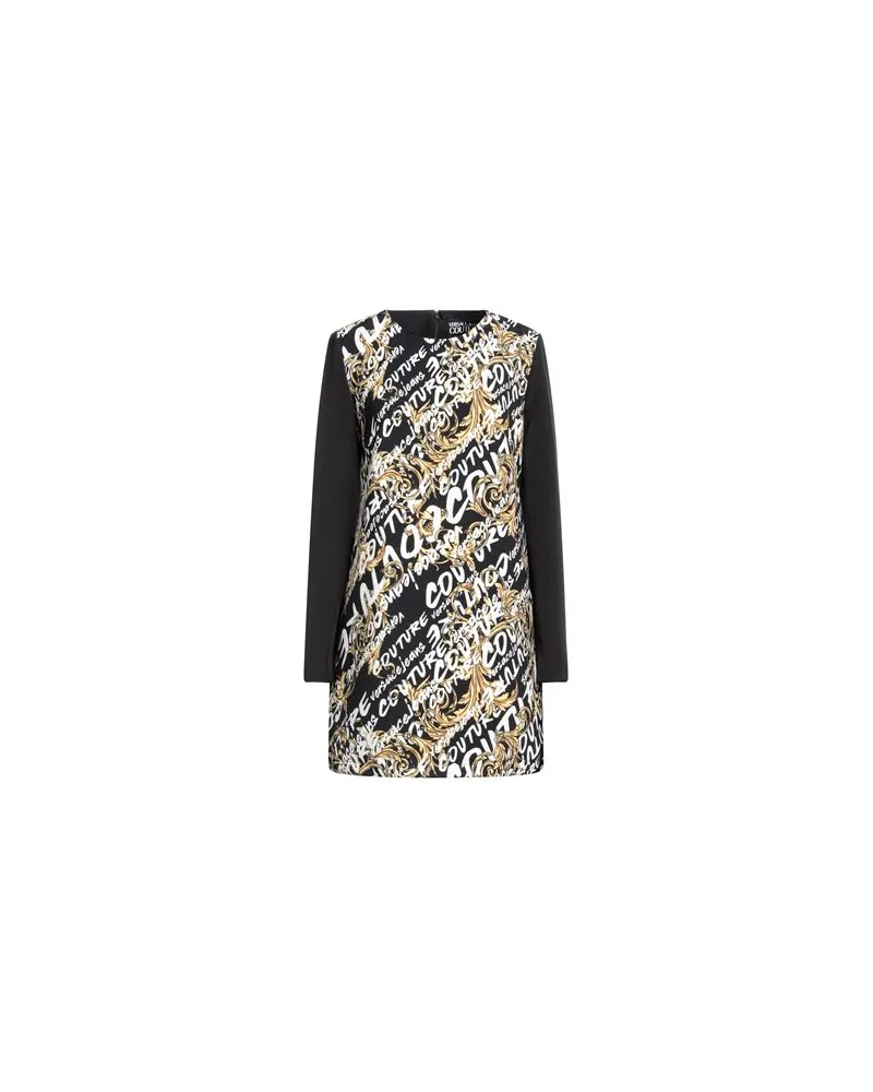 Versace Jeans KLEIDER - Mini-Kleiderauf YOOX.COM Schwarz