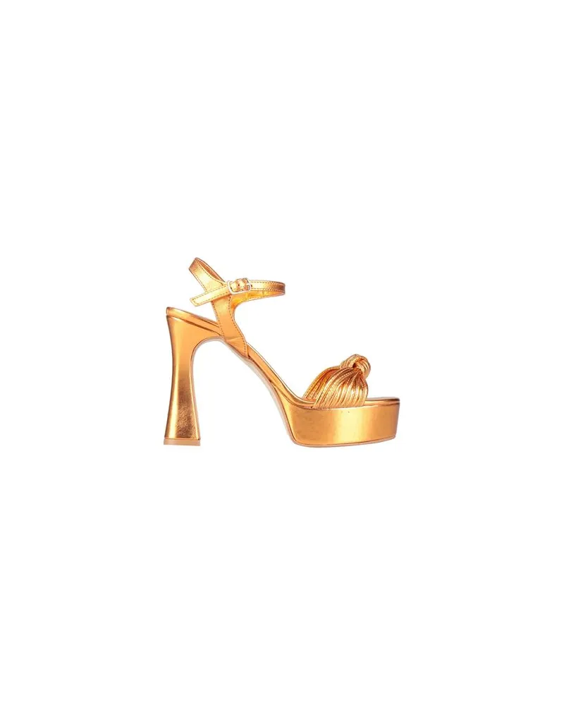 Divine Follie SCHUHE - Sandalenauf YOOX.COM Orange