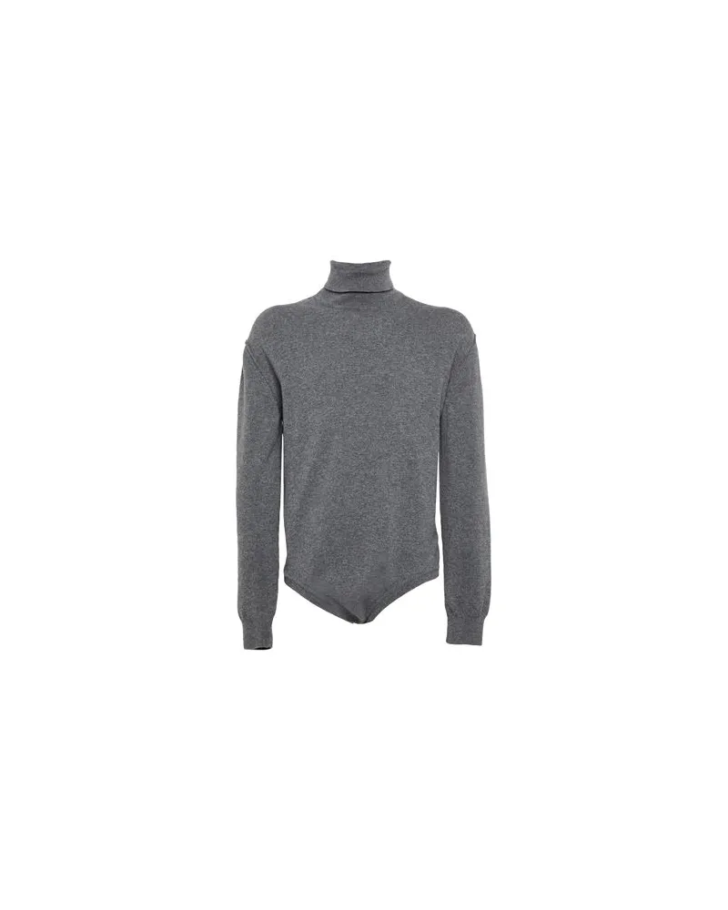 Maison Margiela STRICKWAREN - Rollkragenpulloverauf YOOX.COM Braungrau
