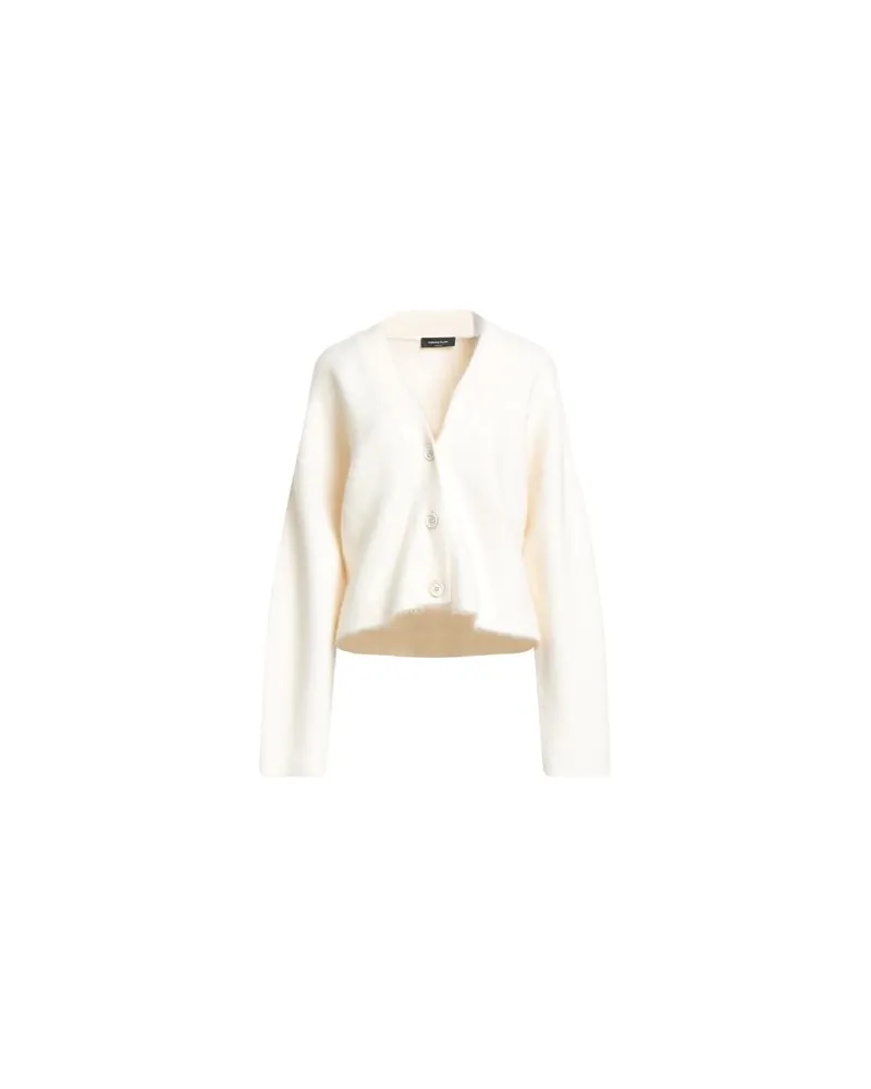 Fabiana Filippi STRICKWAREN - Strickjackenauf YOOX.COM Cremeweiß