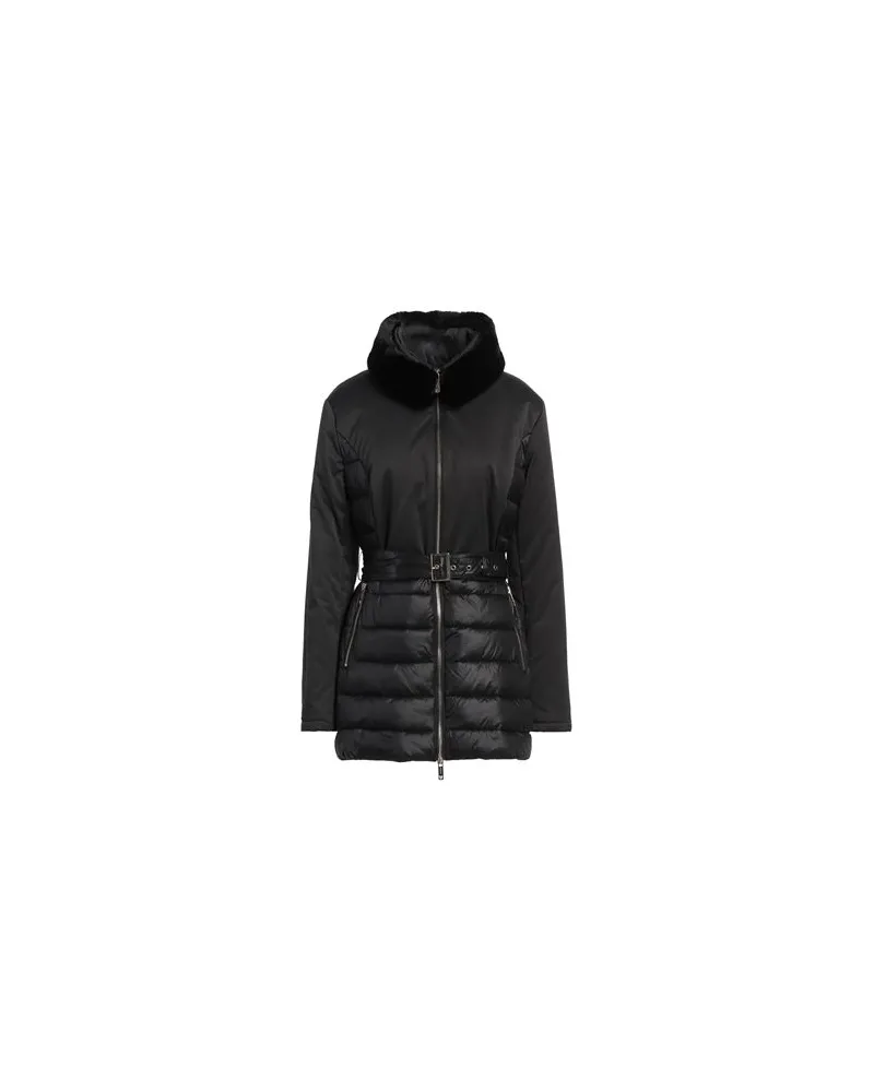 Fracomina JACKEN & MÄNTEL - Pufferjacken & Daunenjackenauf YOOX.COM Schwarz