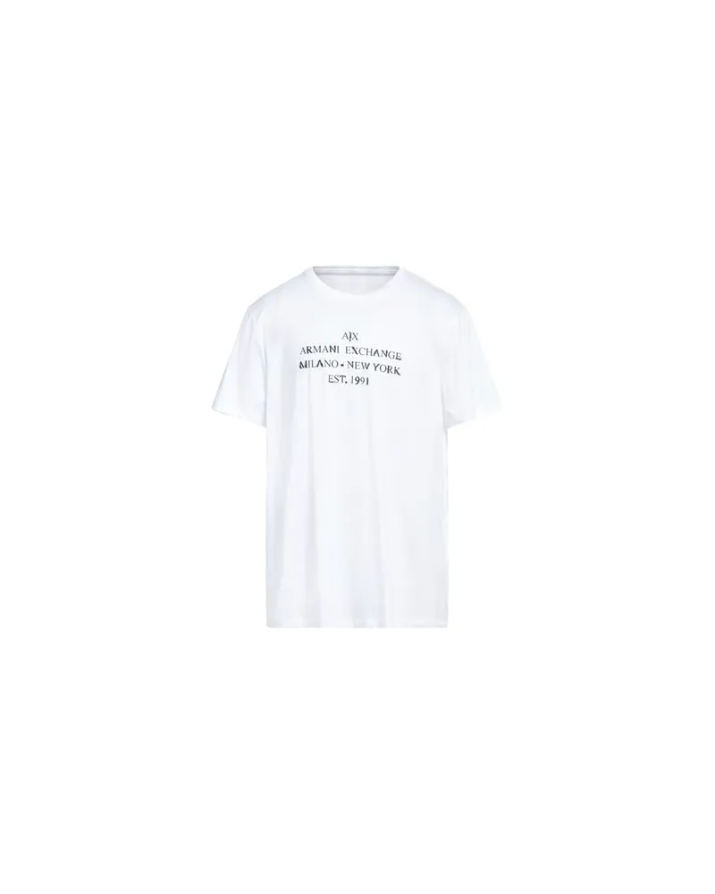Armani Exchange TOPS - T-shirtsauf YOOX.COM Weiß