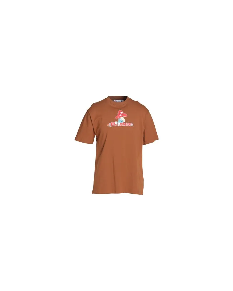 Butter Goods Lazy Logo Tee  - TOPS - T-shirtsauf YOOX.COM Braun