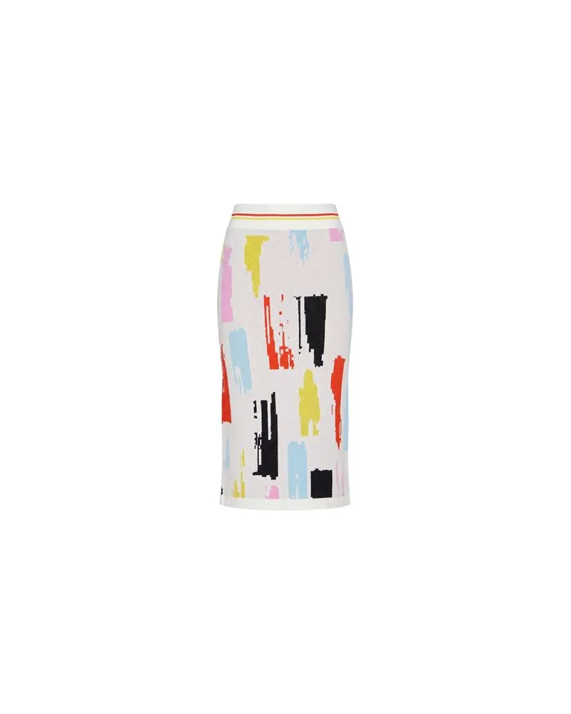MSGM HOSEN & RÖCKE - Midi-Röckeauf YOOX.COM Weiß