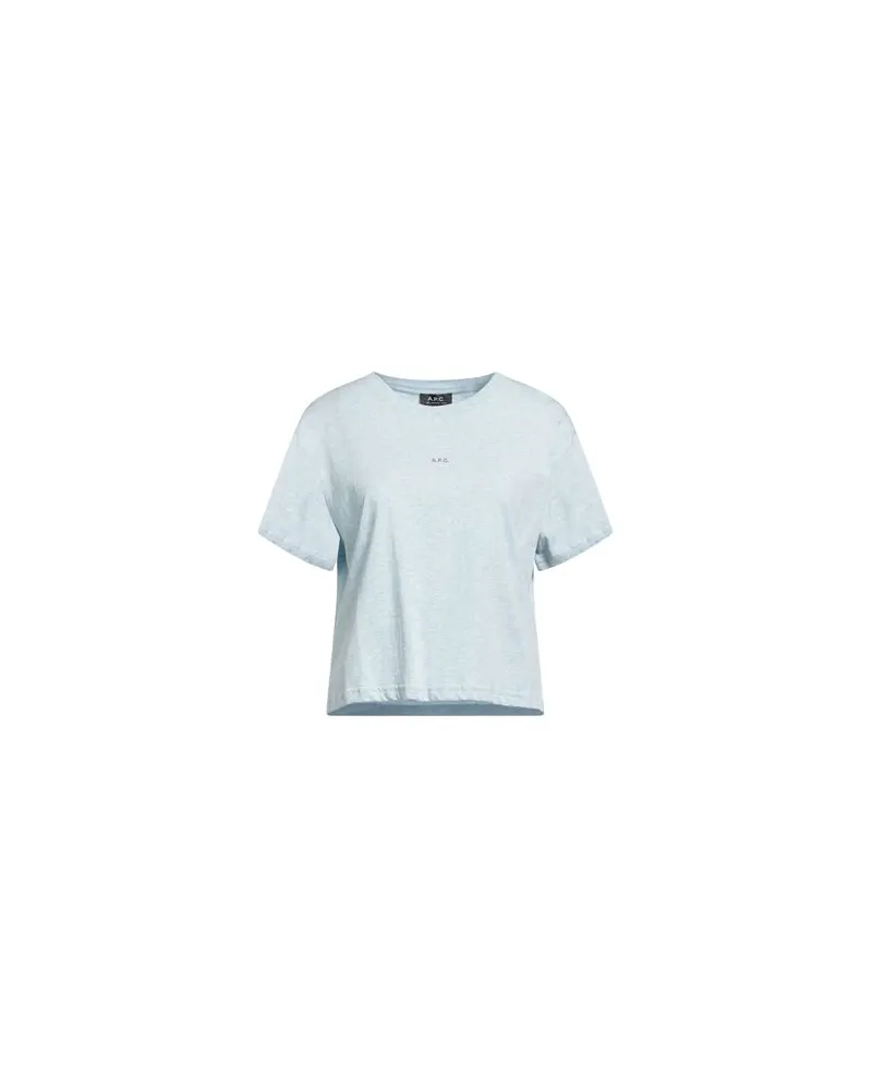 A.P.C. TOPS - T-shirtsauf YOOX.COM Himmelblau