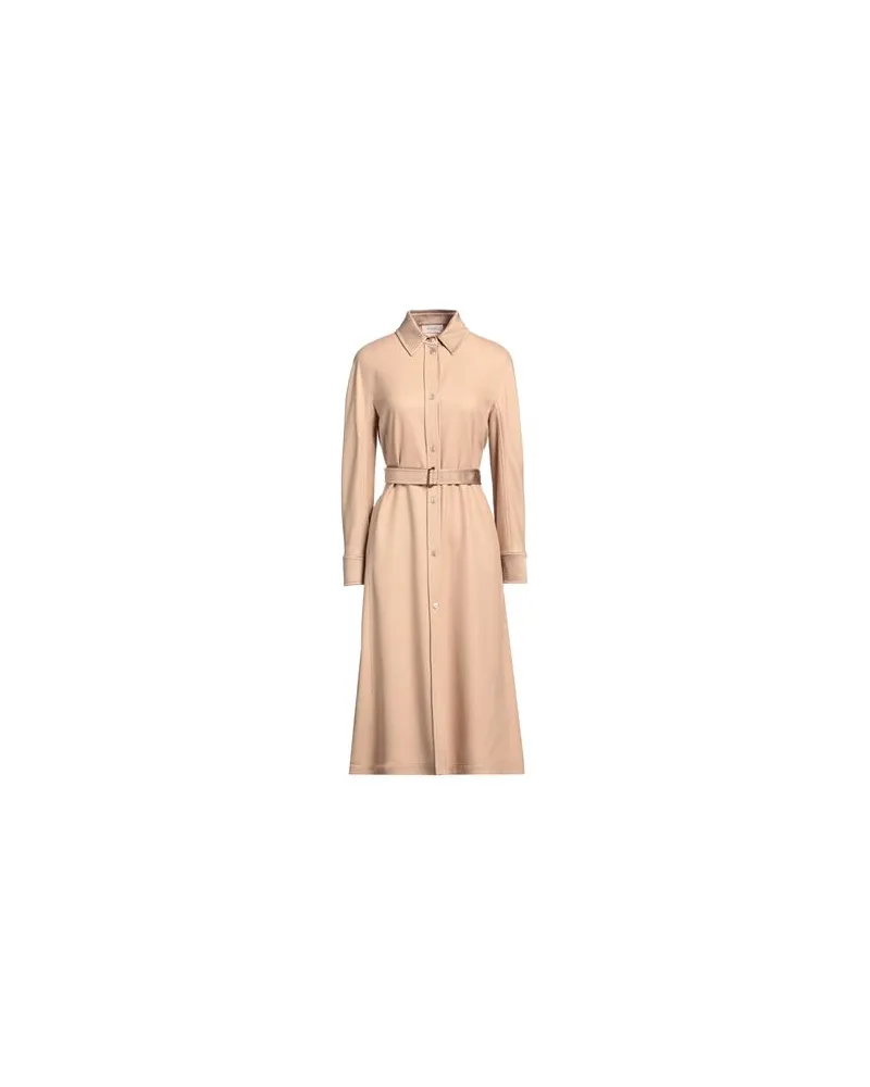 AGNONA KLEIDER - Midi-Kleiderauf YOOX.COM Kamel