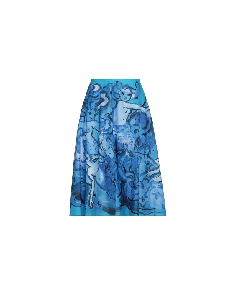 Marni HOSEN & RÖCKE - Midi-Röckeauf YOOX.COM Blau
