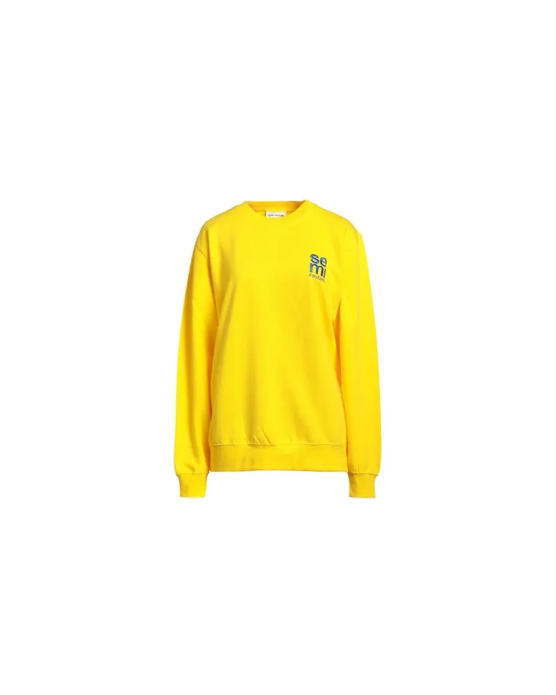 Semicouture TOPS - Sweatshirtsauf YOOX.COM Gelb