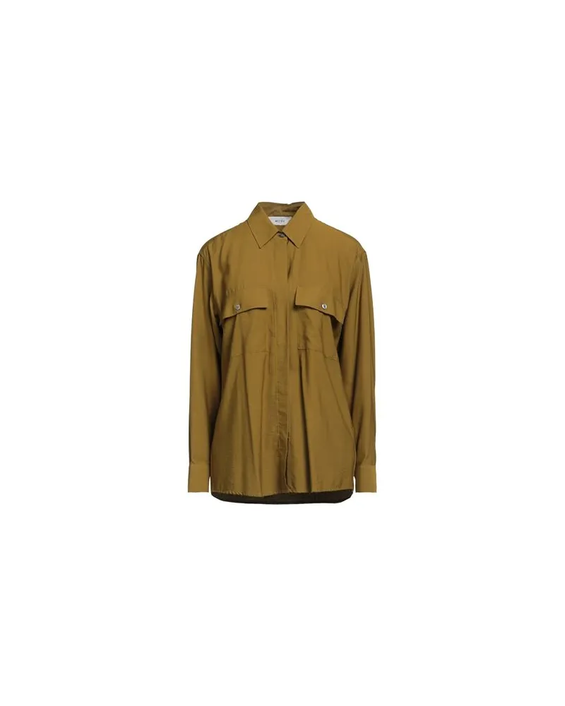 Aglini TOPS - Hemdenauf YOOX.COM Militärgrün
