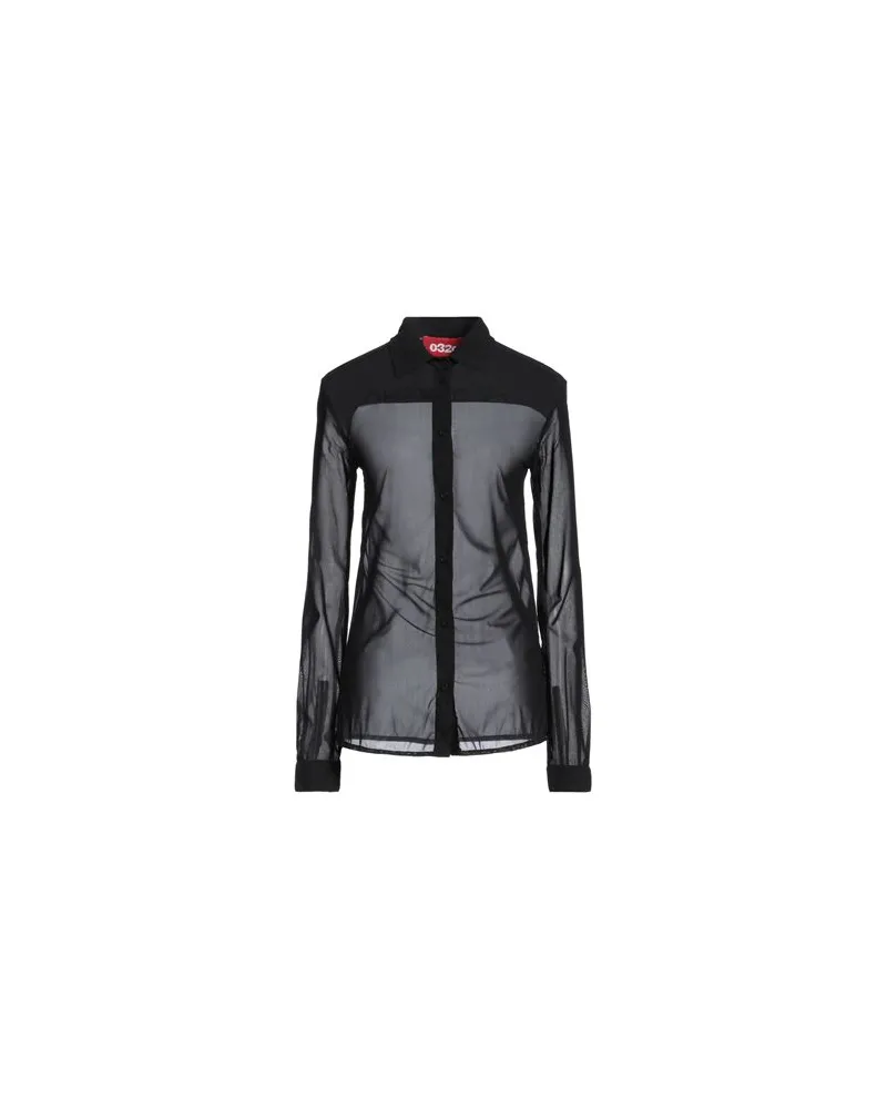 032c TOPS - Hemdenauf YOOX.COM Schwarz