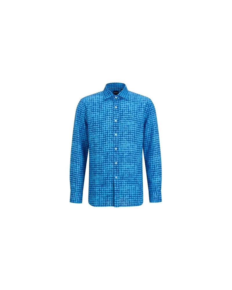 120% Lino TOPS - Hemdenauf YOOX.COM Azurblau