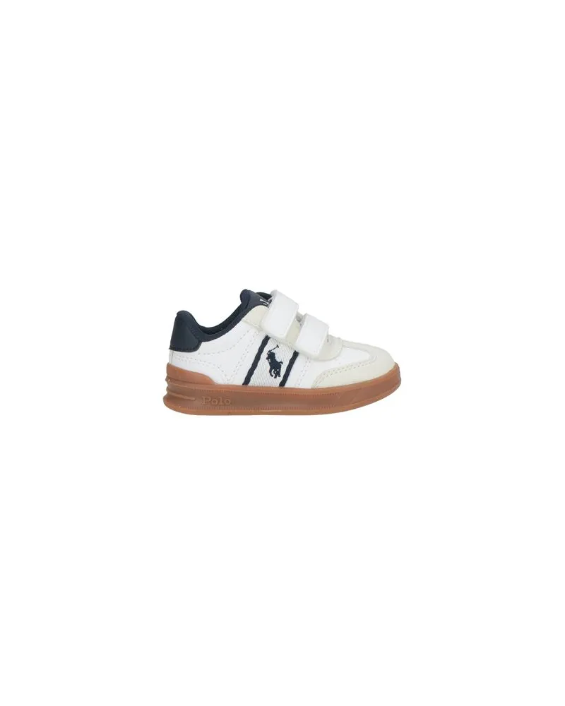 Ralph Lauren HERITAGE COURT III T-TOE EZ - SCHUHE - Sneakersauf YOOX.COM Weiß