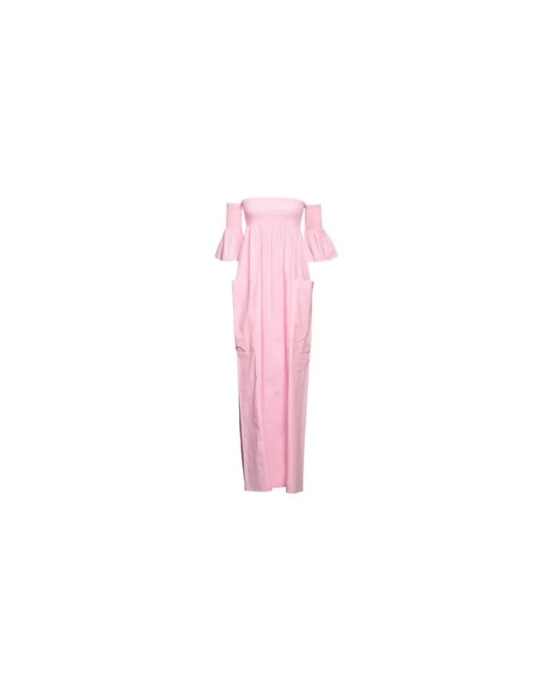 Semicouture KLEIDER - Maxi-Kleiderauf YOOX.COM Rosa