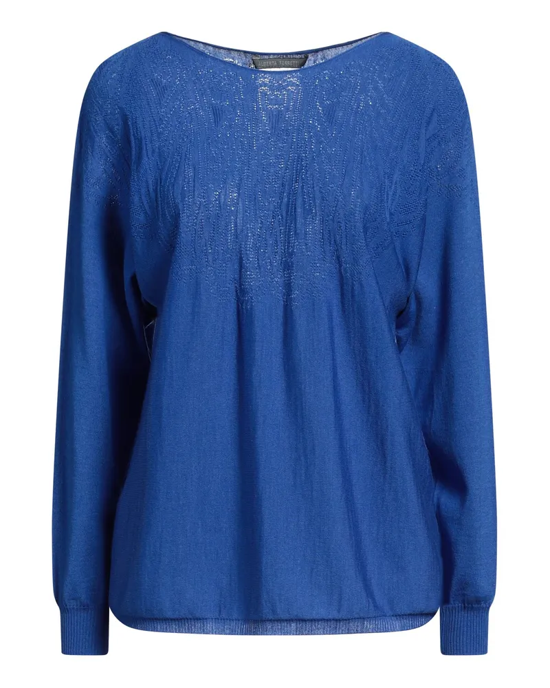 Alberta Ferretti Pullover Blau