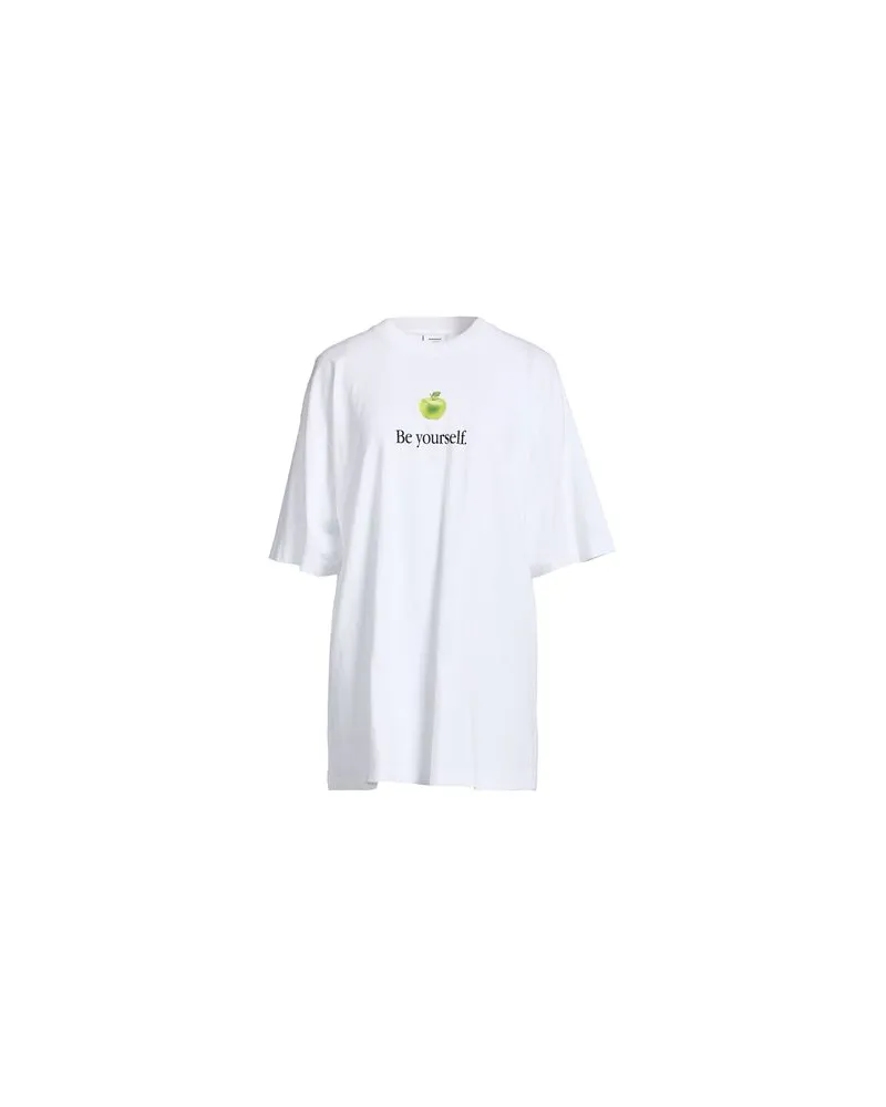 VETEMENTS TOPS - T-shirtsauf YOOX.COM Weiß