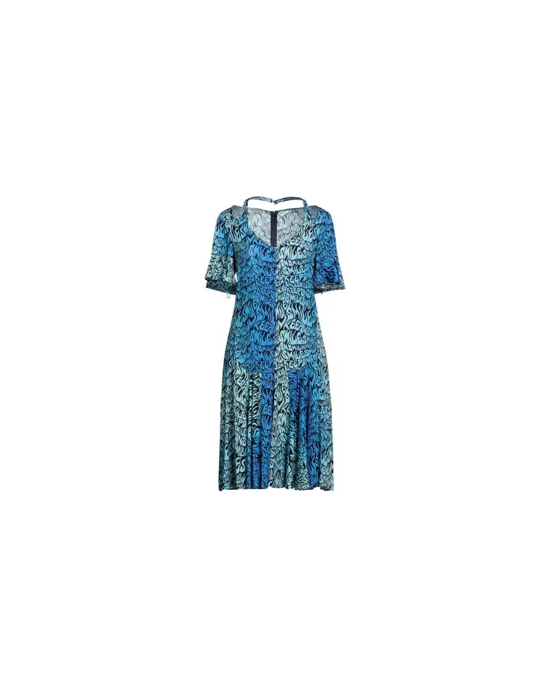Stella McCartney KLEIDER - Mini-Kleiderauf YOOX.COM Azurblau