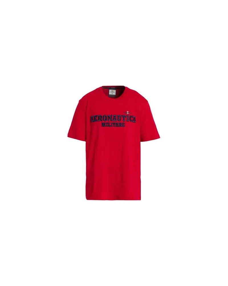 Aeronautica Militare TOPS - T-shirtsauf YOOX.COM Rot