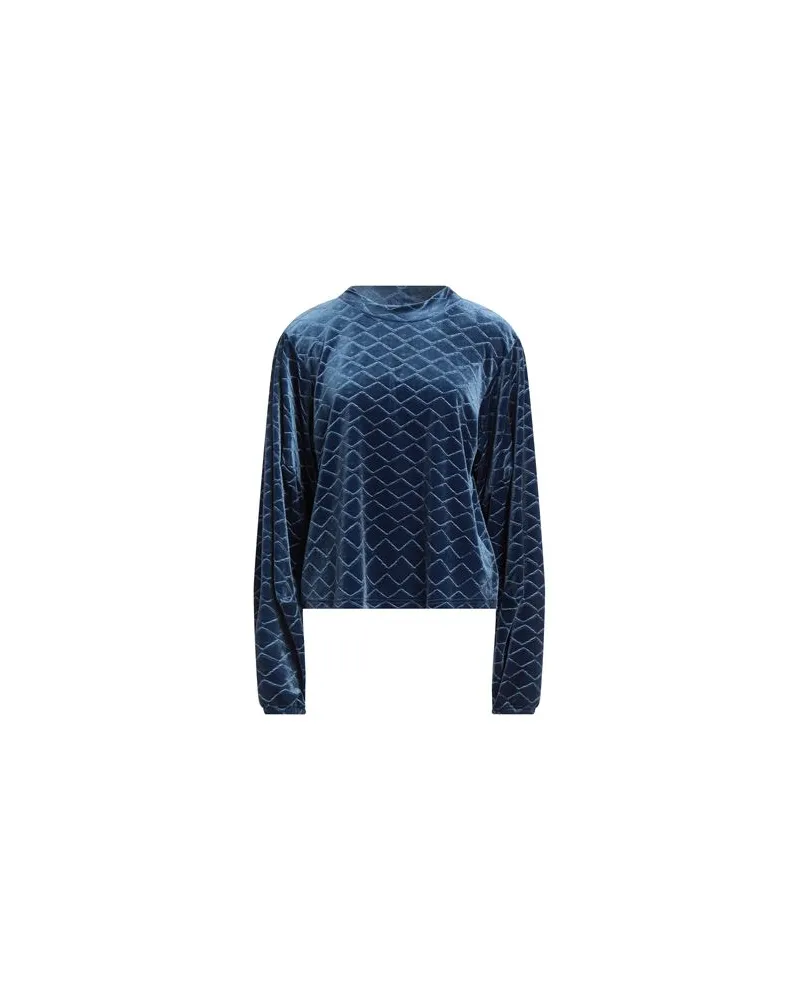 Weili Zheng TOPS - Topsauf YOOX.COM Blaugrau