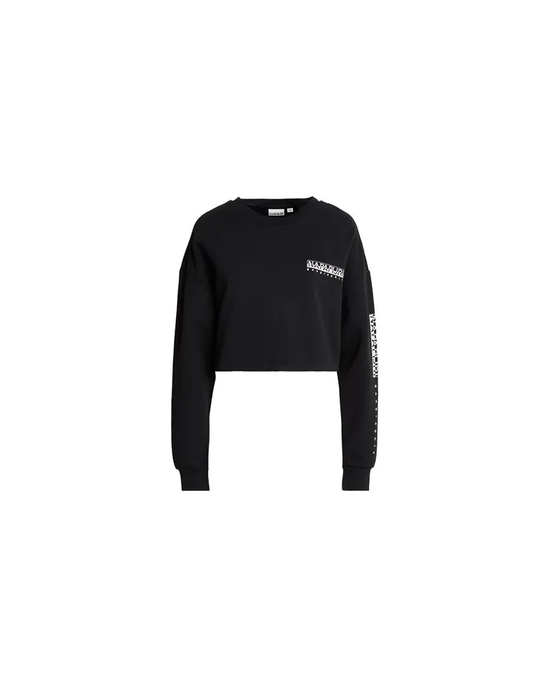 Napapijri TOPS - Sweatshirtsauf YOOX.COM Schwarz