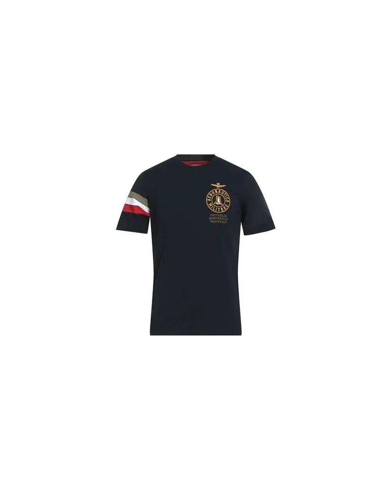 Aeronautica Militare TOPS - T-shirtsauf YOOX.COM Nachtblau
