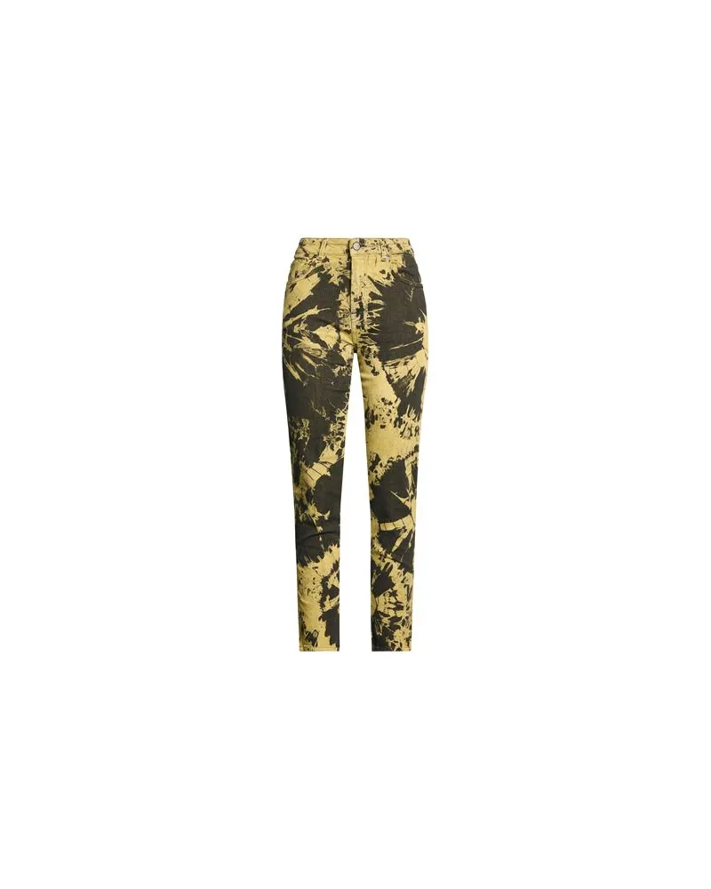 PT TORINO HOSEN & RÖCKE - Jeanshosenauf YOOX.COM Gelb