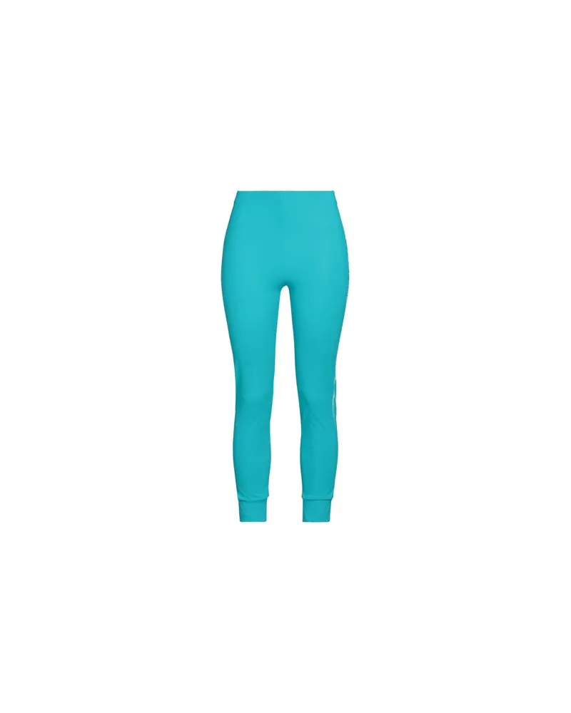 HIGH HOSEN & RÖCKE - Leggingsauf YOOX.COM Azurblau