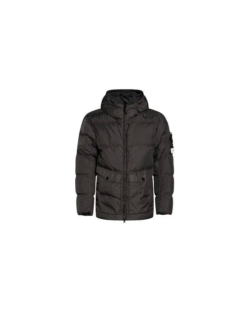 Stone Island JACKEN & MÄNTEL - Pufferjacken & Daunenjackenauf YOOX.COM Braungrau