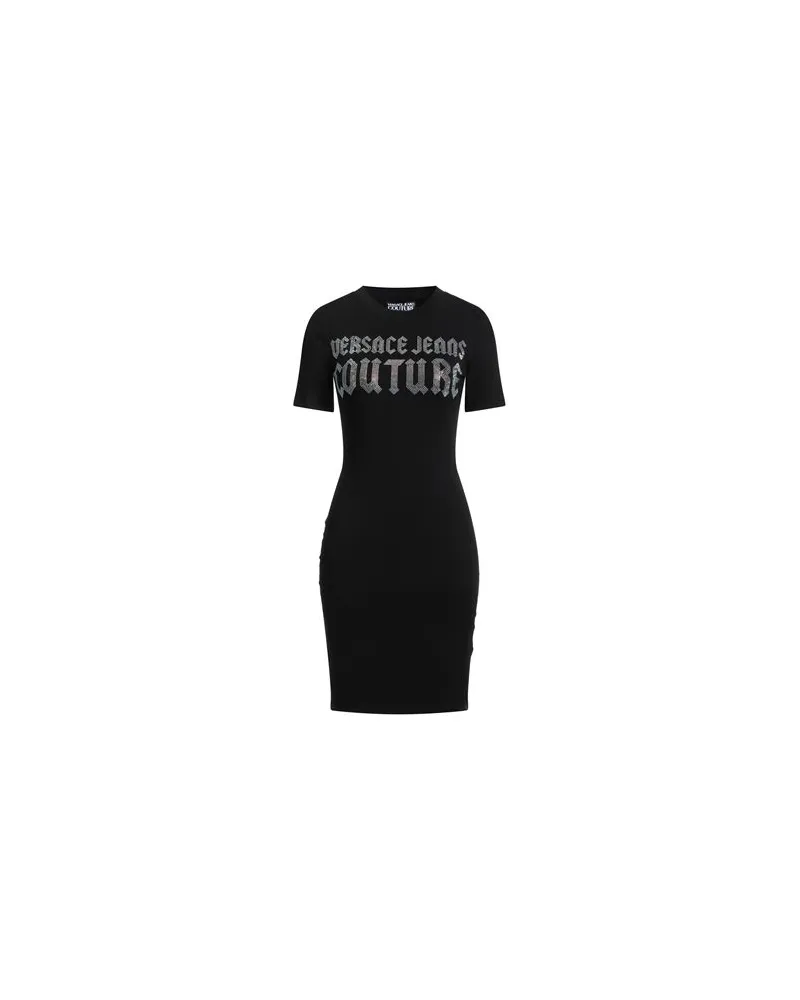 Versace Jeans KLEIDER - Mini-Kleiderauf YOOX.COM Schwarz