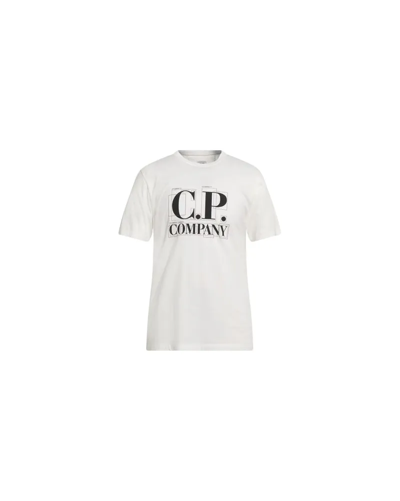 C.P. Company TOPS - T-shirtsauf YOOX.COM Weiß