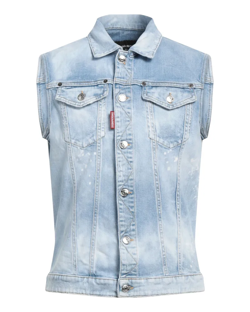 Dsquared2 Jeansjacke/-mantel Blau