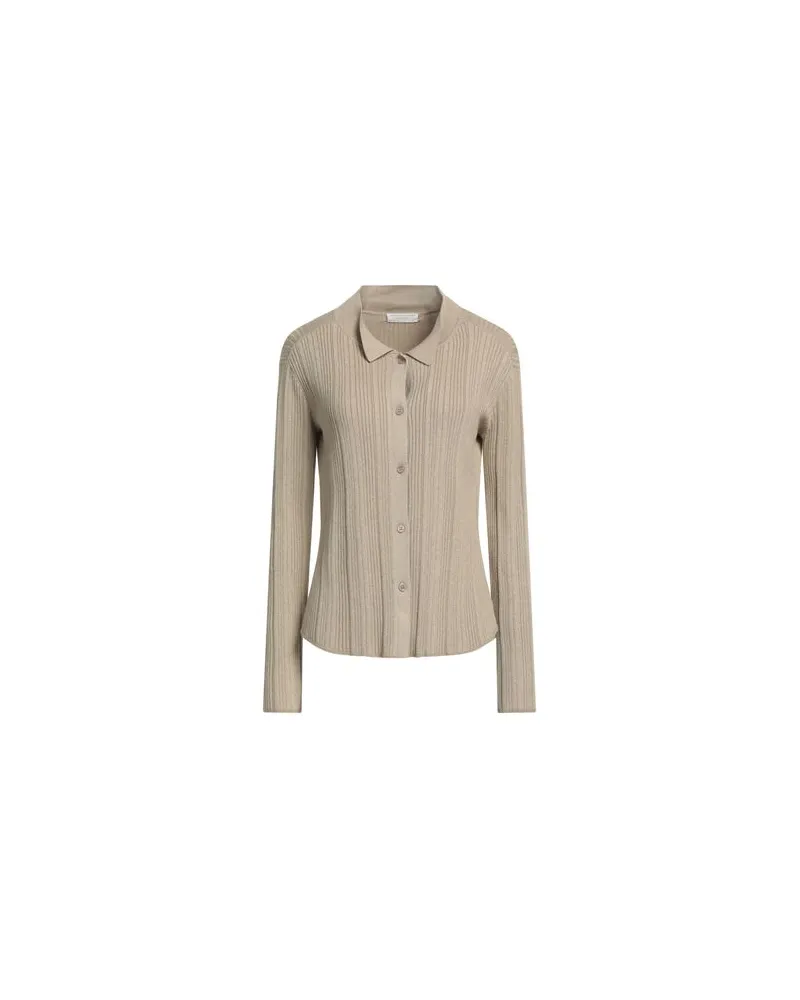 Majestic STRICKWAREN - Strickjackenauf YOOX.COM Sand