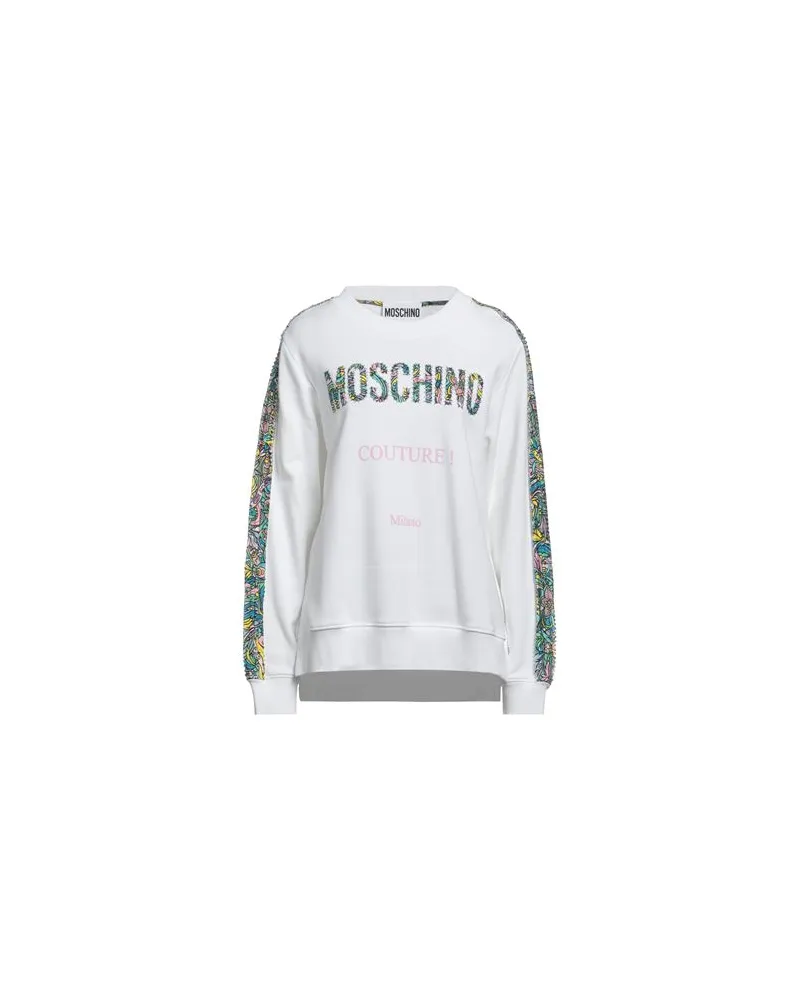 Moschino TOPS - Sweatshirtsauf YOOX.COM Weiß