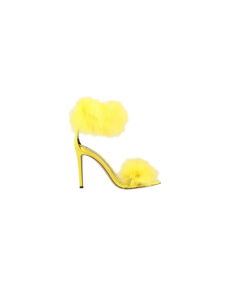 Alexandre Vauthier SCHUHE - Sandalenauf YOOX.COM Gelb