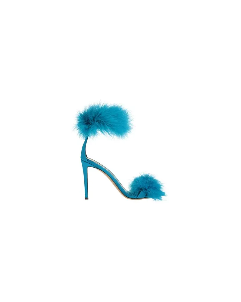 Alexandre Vauthier SCHUHE - Sandalenauf YOOX.COM Azurblau