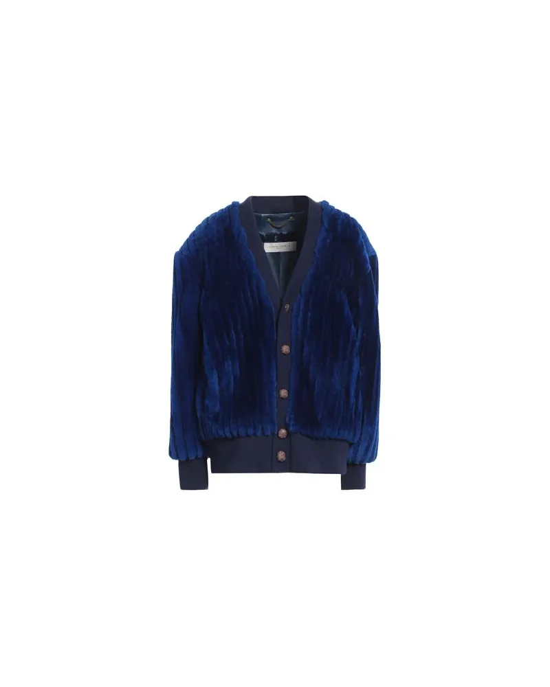 Golden Goose STRICKWAREN - Strickjackenauf YOOX.COM Blau